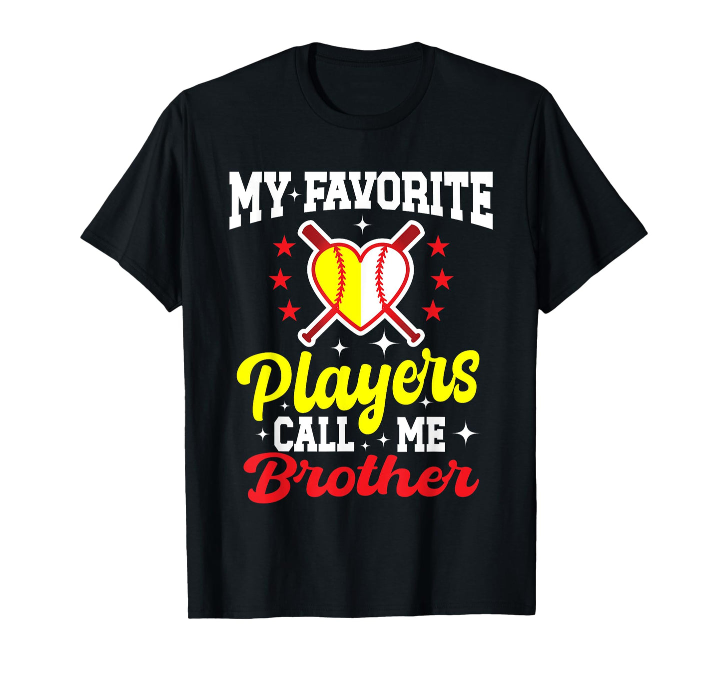 My Favorite Baseball Softball T-Shirt - Aesthetic Graphic for Adults - T-Shirt, Sweatshirt, Hoodie