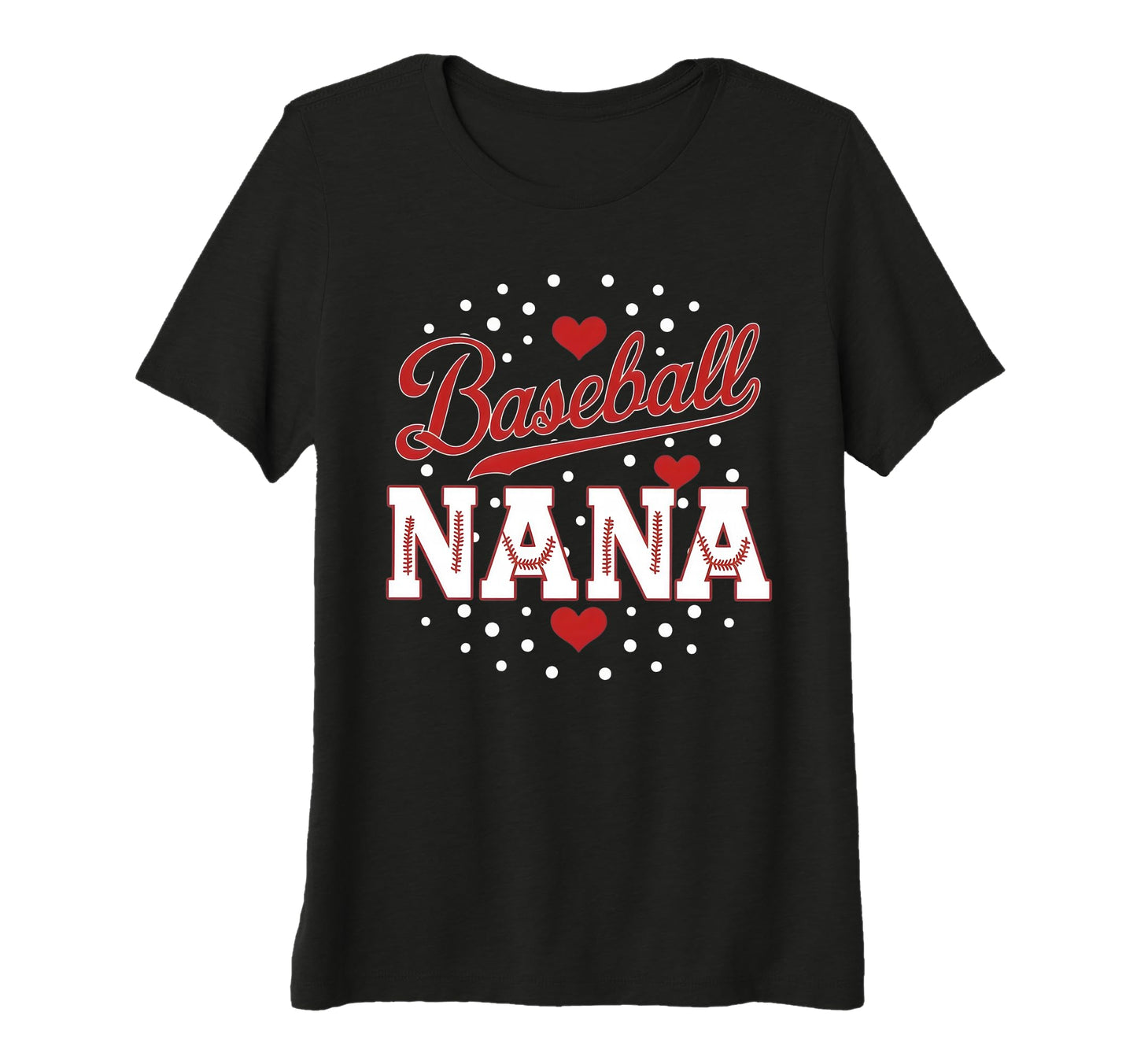 Womens Baseball Nana Baseball Player T-Shirt - Aesthetic Graphic Unisex - T-Shirt, Sweatshirt, Hoodie