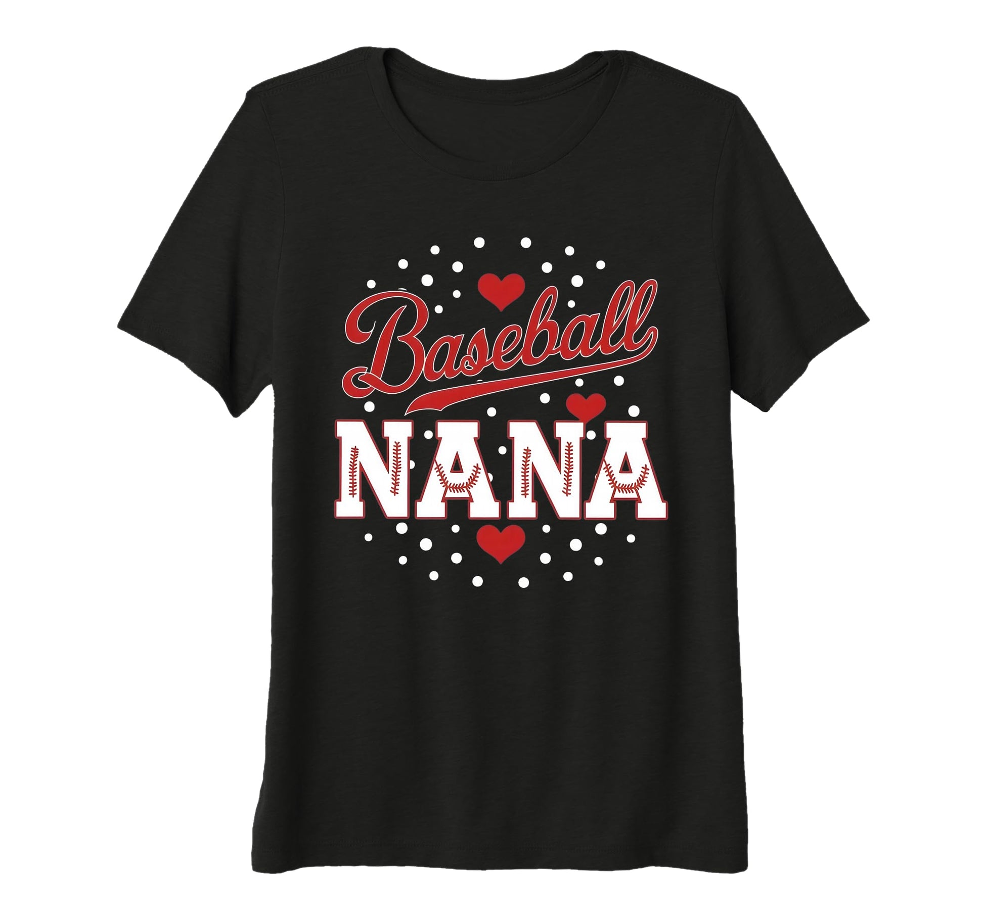Womens Baseball Nana Baseball Player T-Shirt - Aesthetic Graphic Unisex - T-Shirt, Sweatshirt, Hoodie