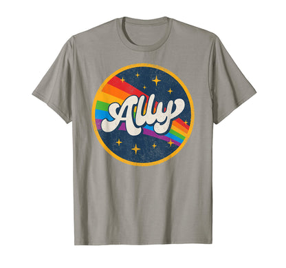 Lgbtq Ally Lesbian Gay Pride Lgbt T-Shirt - Aesthetic Graphic Unisex - T-Shirt, Sweatshirt, Hoodie