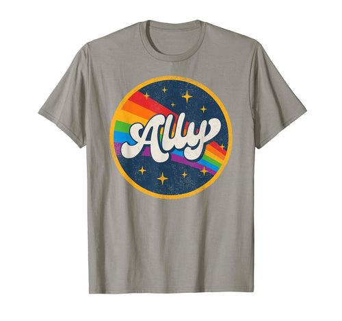 Lgbtq Ally Lesbian Gay Pride Lgbt T-Shirt - Aesthetic Graphic Unisex - T-Shirt, Sweatshirt, Hoodie