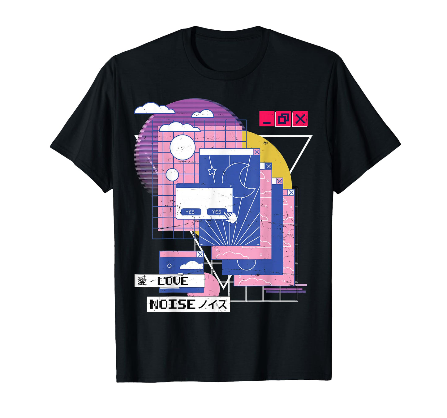 Vaporwave Aesthetic Japanese Korean T-Shirt - Custom Art Print Men Women - T-Shirt, Sweatshirt, Hoodie