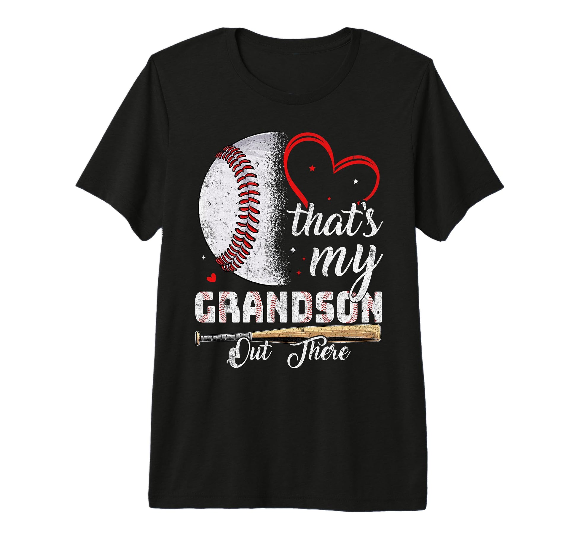 Thats My Grandson Out There Baseball T-Shirt - Minimalist Print for Adults - T-Shirt, Sweatshirt, Hoodie