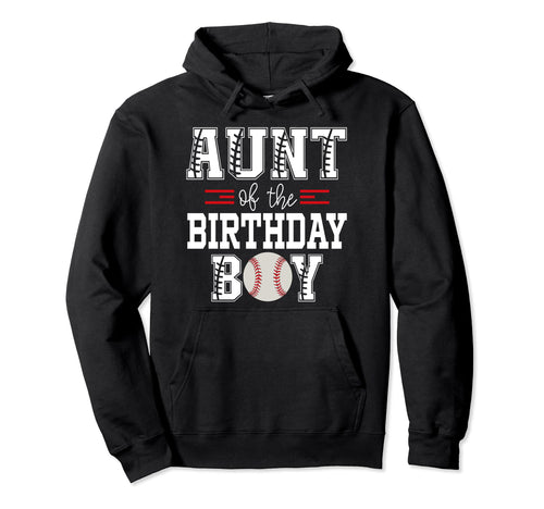 Aunt Birthday Baseball Lover First Hoodie - Minimalist Print Unisex - T-Shirt, Sweatshirt, Hoodie
