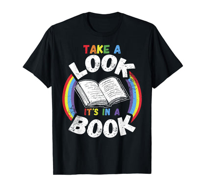 Love Reading Love Rainbows Gift T-Shirt - Streetwear Style for Adults - T-Shirt, Sweatshirt, Hoodie