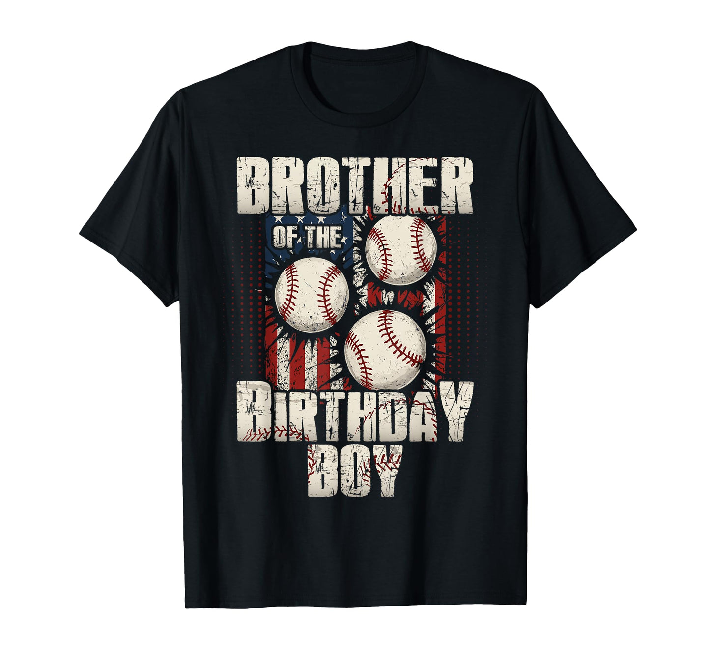 Brother Birthday Matching Baseball T-Shirt - Graphic Print Men Women - T-Shirt, Sweatshirt, Hoodie