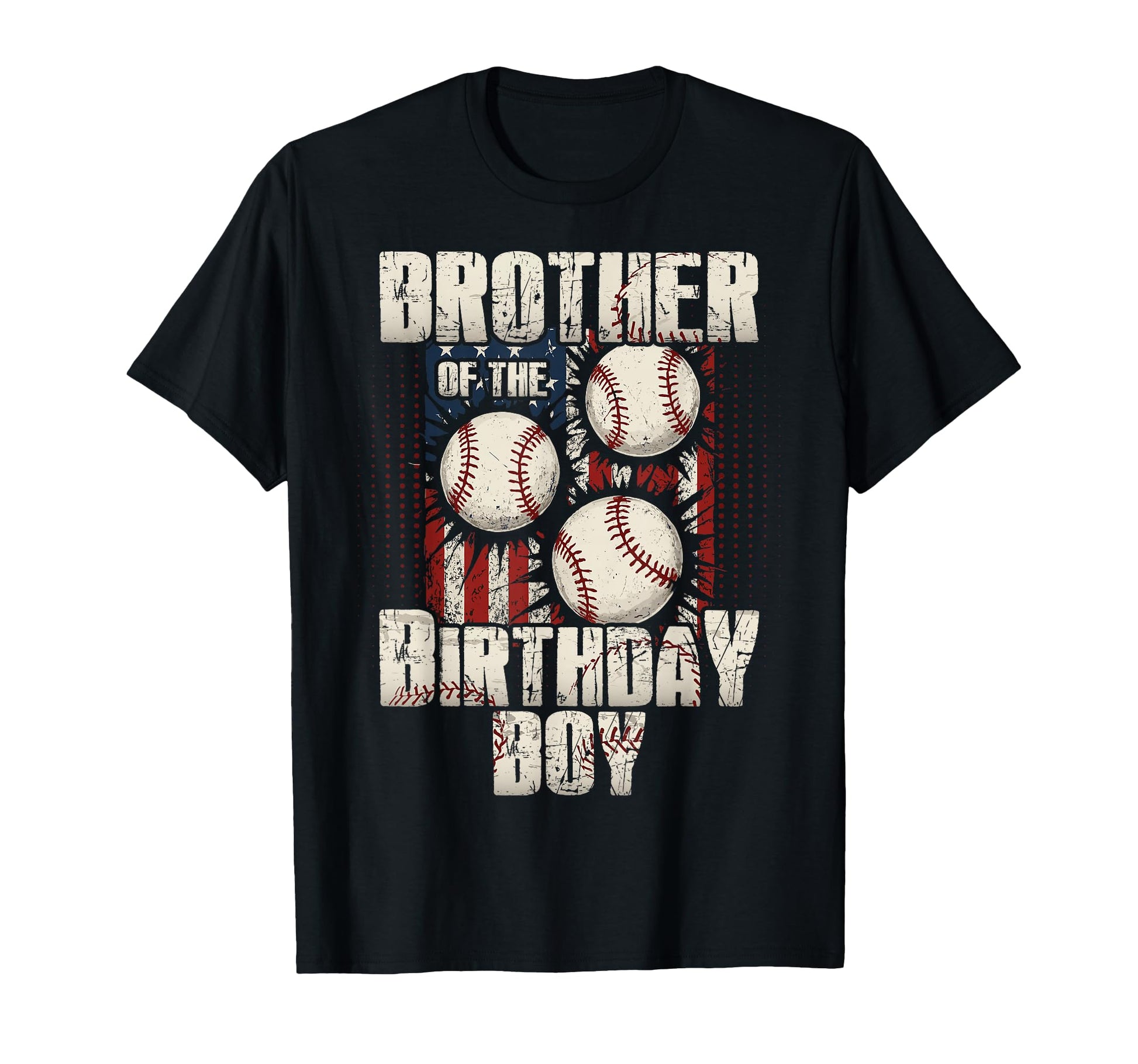 Brother Birthday Matching Baseball T-Shirt - Graphic Print Men Women - T-Shirt, Sweatshirt, Hoodie