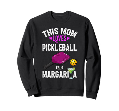 Her Funny Mom Pickleball And Sweatshirt - Graphic Print for Adults - T-Shirt, Sweatshirt, Hoodie