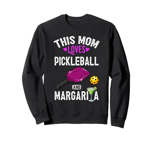 Her Funny Mom Pickleball And Sweatshirt - Graphic Print for Adults - T-Shirt, Sweatshirt, Hoodie