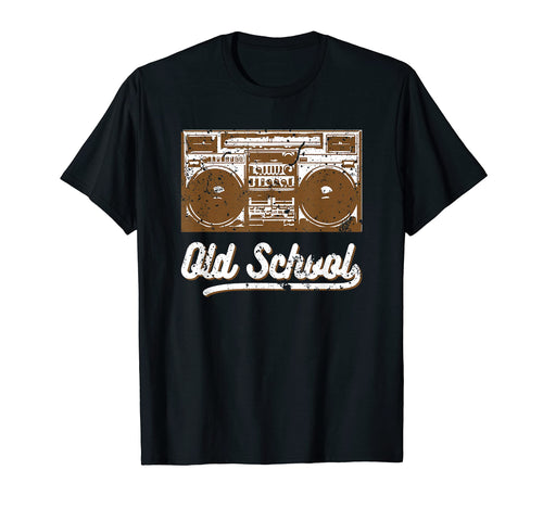 Old School Boom Box Ghetto Blaster T-Shirt - Minimalist Print for Adults - T-Shirt, Sweatshirt, Hoodie