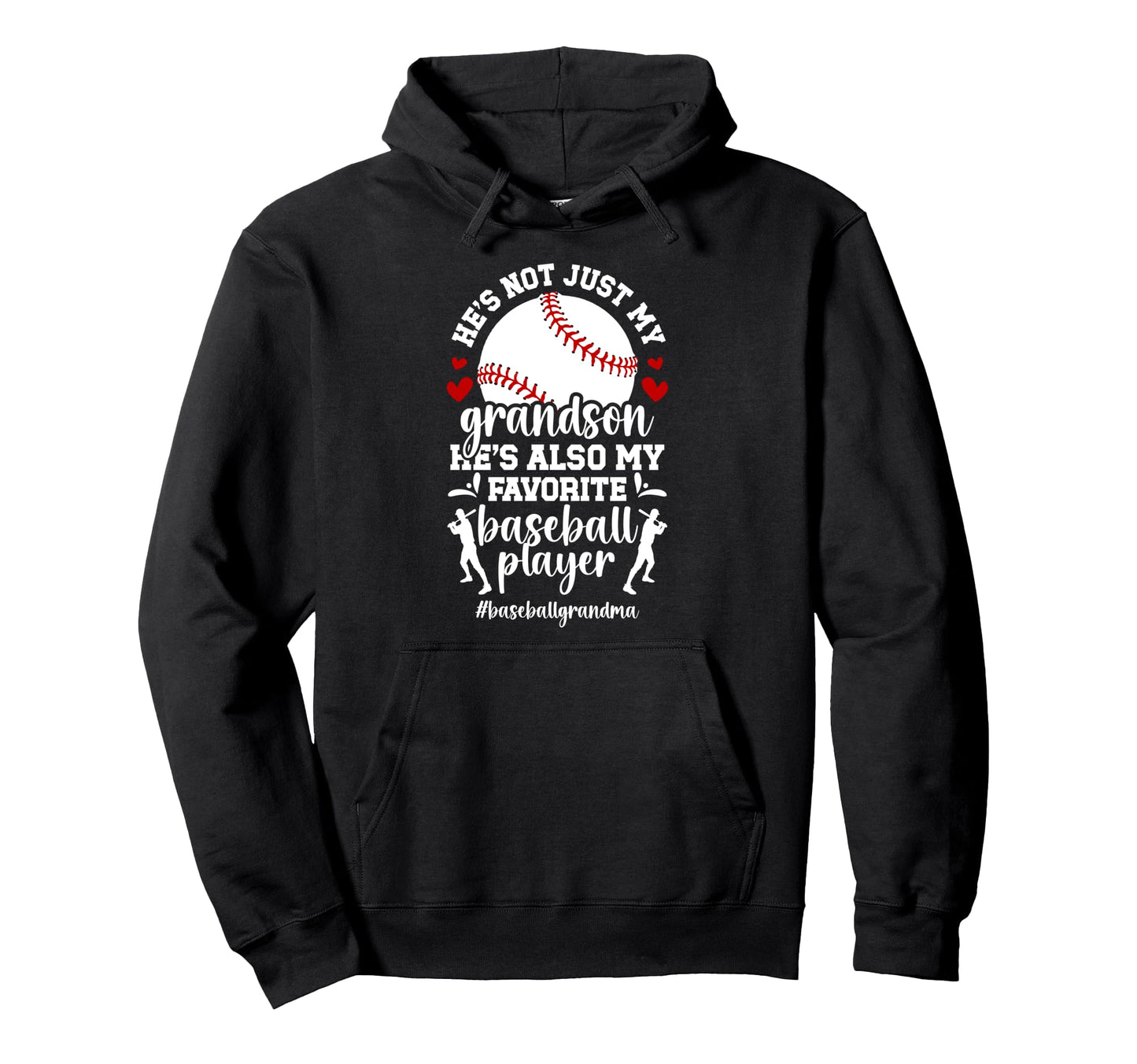 Proud Baseball Grandma Baseball Hoodie - Streetwear Style for Adults - T-Shirt, Sweatshirt, Hoodie