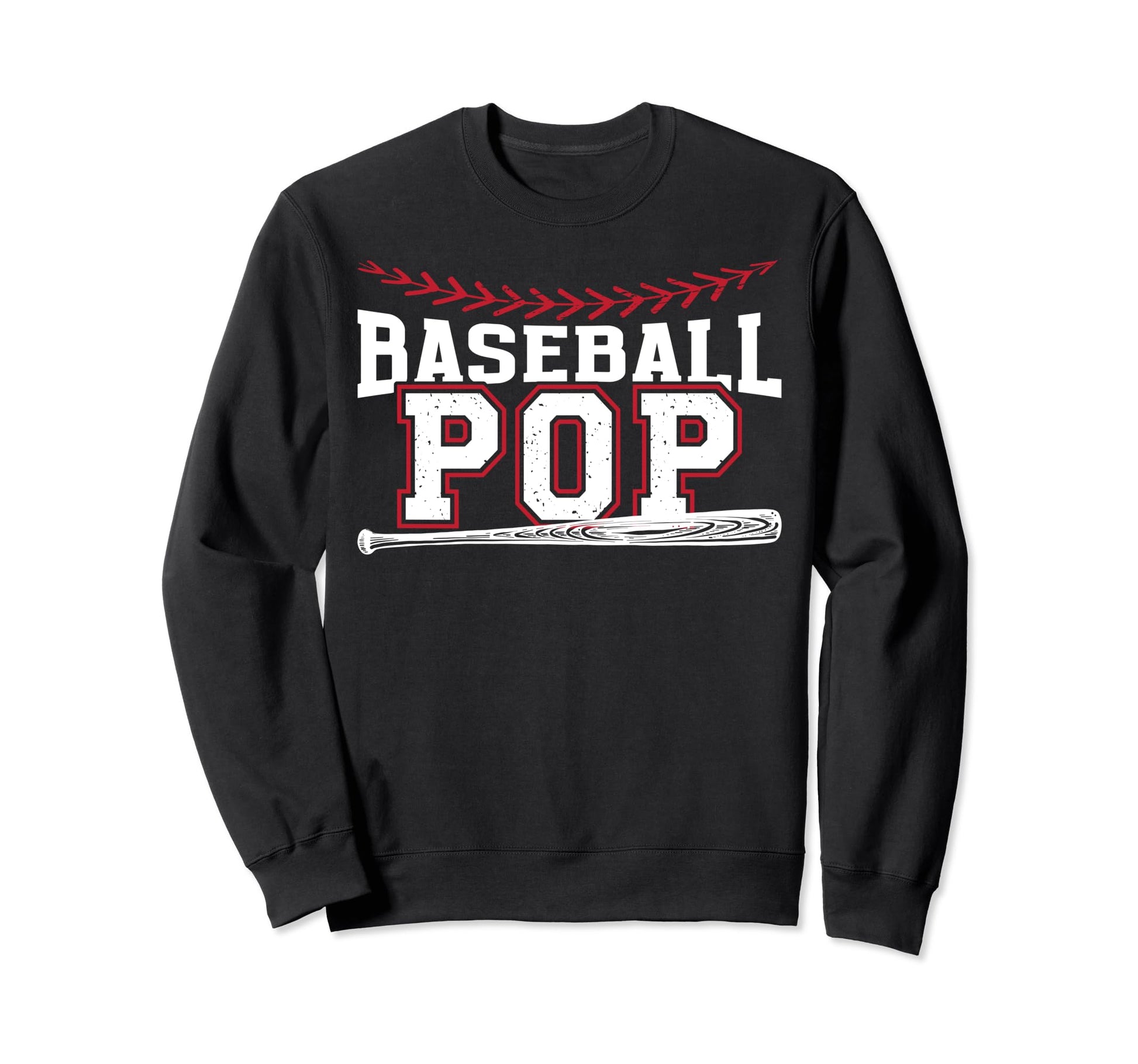 Proud Baseball Pop Grandpa Pop Sweatshirt - Casual Everyday Wear Men Women - T-Shirt, Sweatshirt, Hoodie