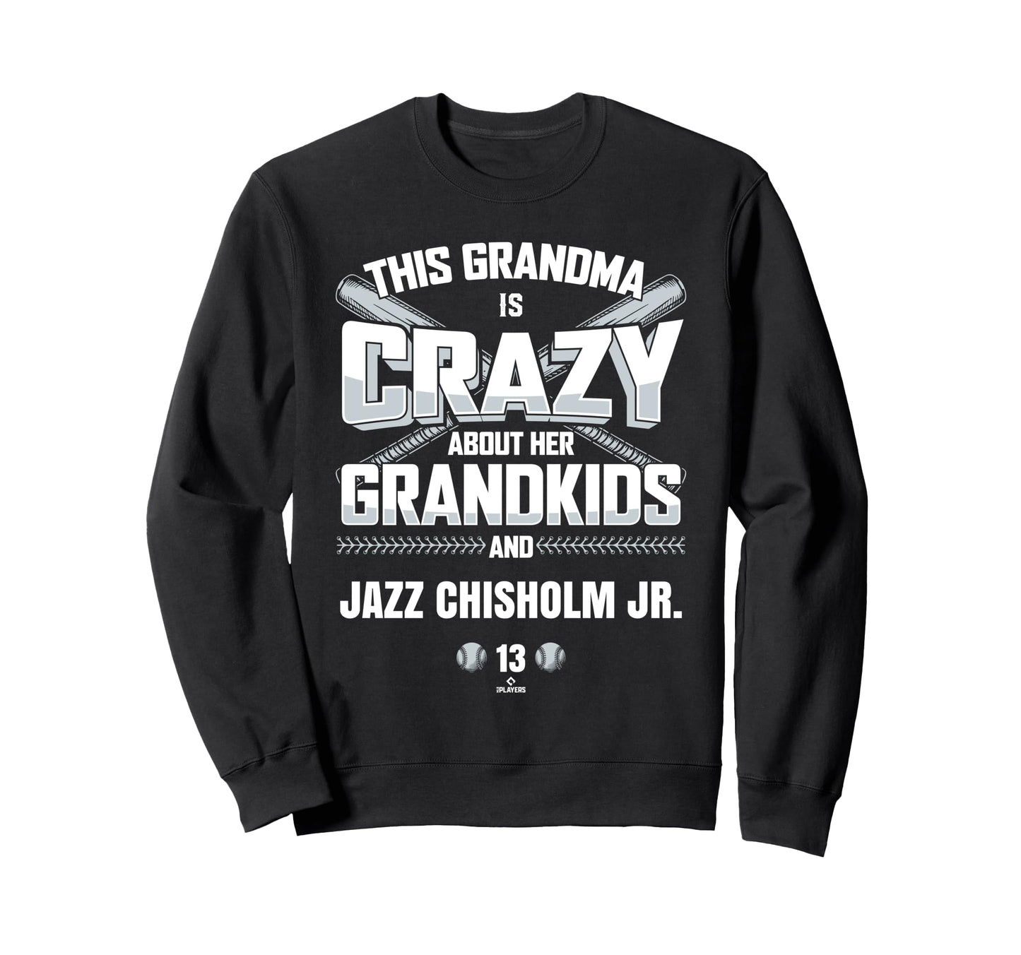 Grandma Crazy Jazz Chisholm Jr New Sweatshirt - Graphic Print for Adults - T-Shirt, Sweatshirt, Hoodie