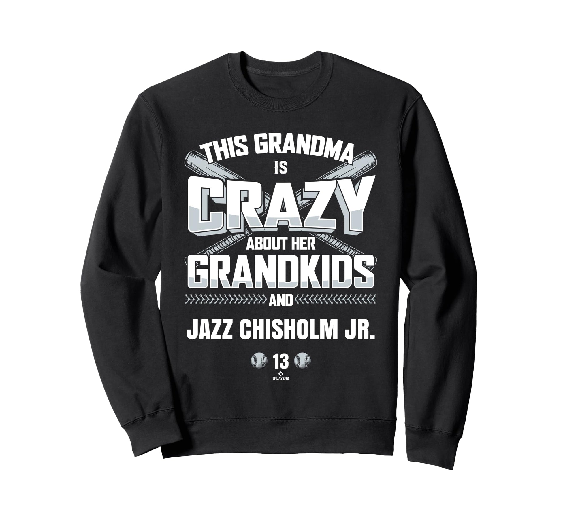 Grandma Crazy Jazz Chisholm Jr New Sweatshirt - Graphic Print for Adults - T-Shirt, Sweatshirt, Hoodie