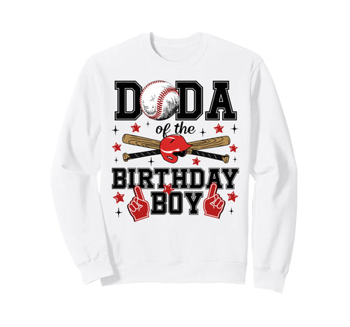 Dada Birthday Baseball Sport Sweatshirt - Minimalist Print for Adults - T-Shirt, Sweatshirt, Hoodie