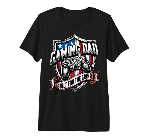 Funny Patriotic Usa Gaming Dad Gaming T-Shirt - Streetwear Style Unisex - T-Shirt, Sweatshirt, Hoodie