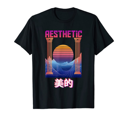 Aesthetic Vaporwave T-Shirt - Novelty Apparel Unisex - T-Shirt, Sweatshirt, Hoodie