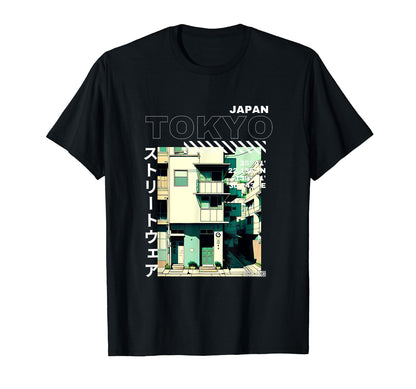 90S Lofi Tokyo Japanese Streetwear T-Shirt - Casual Everyday Wear Unisex - T-Shirt, Sweatshirt, Hoodie