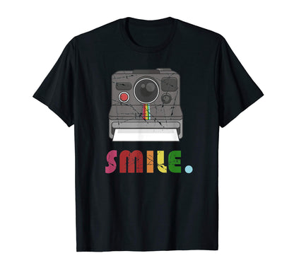 Camera Distressed T-Shirt - Unique Graphic for Adults - T-Shirt, Sweatshirt, Hoodie