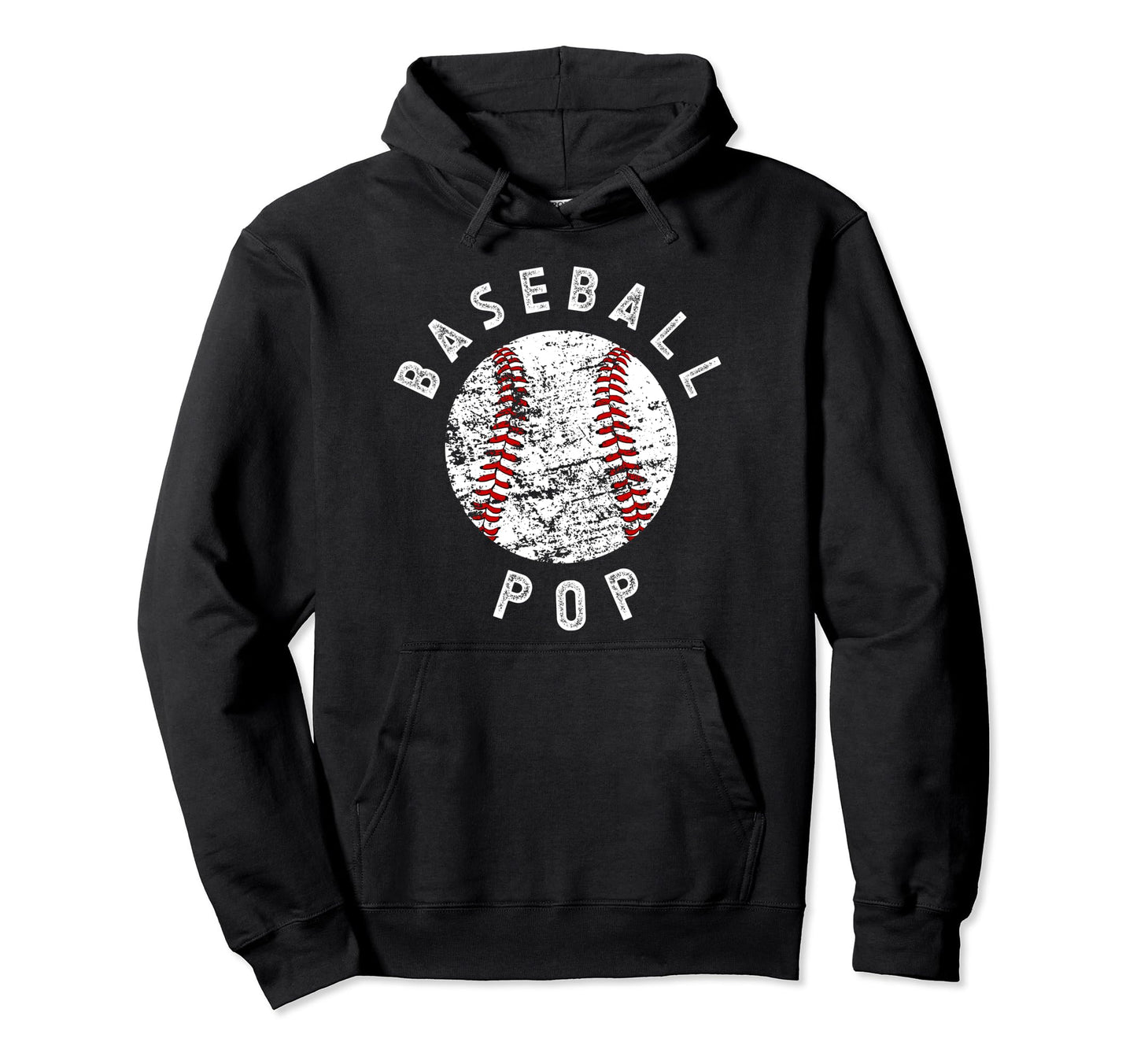 Proud Baseball Pop Grandpa Pop Baseball Hoodie - Trendy Graphic Unisex - T-Shirt, Sweatshirt, Hoodie