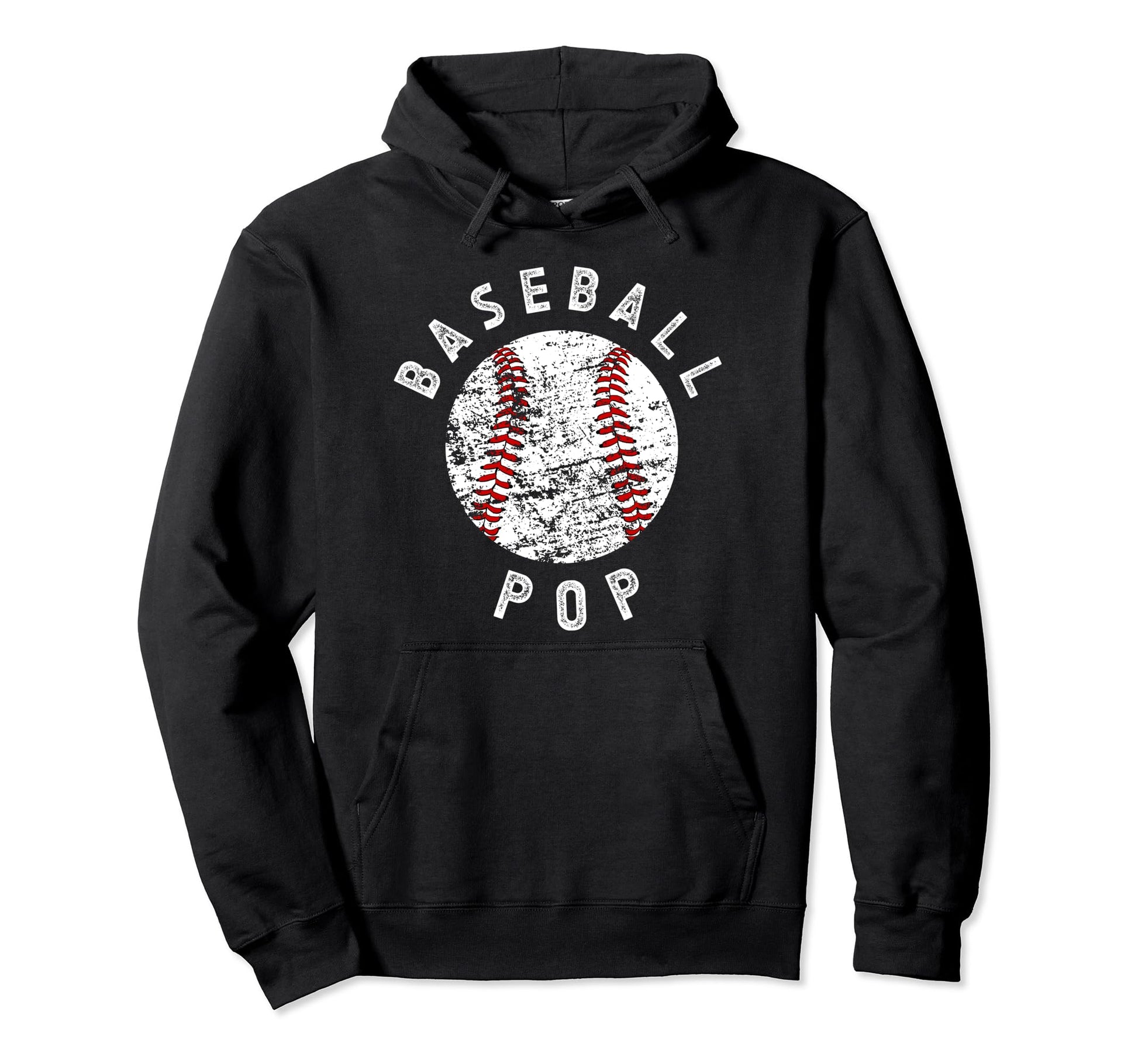 Proud Baseball Pop Grandpa Pop Baseball Hoodie - Trendy Graphic Unisex - T-Shirt, Sweatshirt, Hoodie