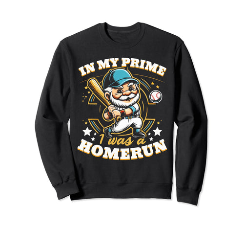 Baseball Grandpa Grandfather Sweatshirt - Aesthetic Graphic for Adults - T-Shirt, Sweatshirt, Hoodie