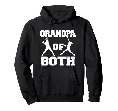 Grandpa Both Funny Baseball Hoodie - Casual Everyday Wear for Adults - T-Shirt, Sweatshirt, Hoodie