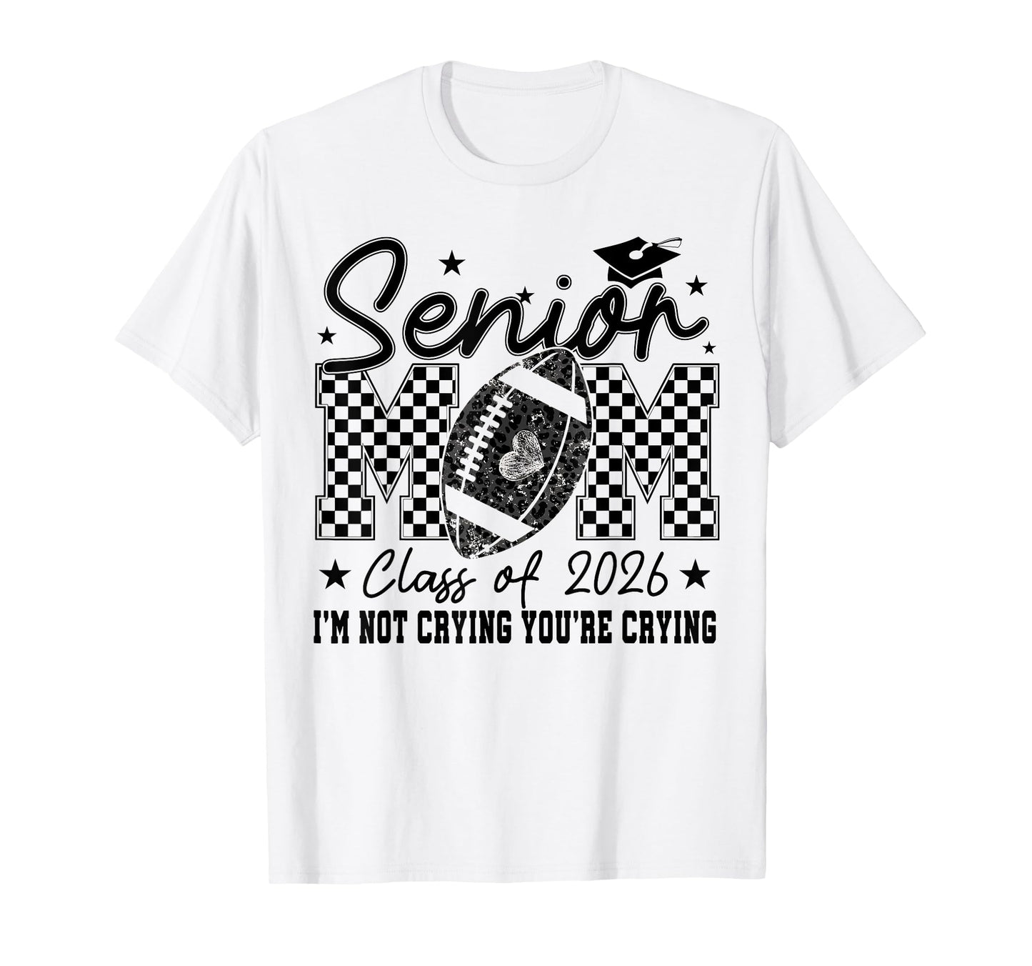 Senior Football Mom Football Mama T-Shirt - Streetwear Style Men Women - T-Shirt, Sweatshirt, Hoodie