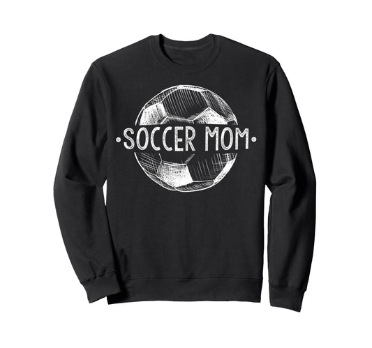 Soccer Mom Family Matching Sweatshirt - Casual Everyday Wear for Adults - T-Shirt, Sweatshirt, Hoodie