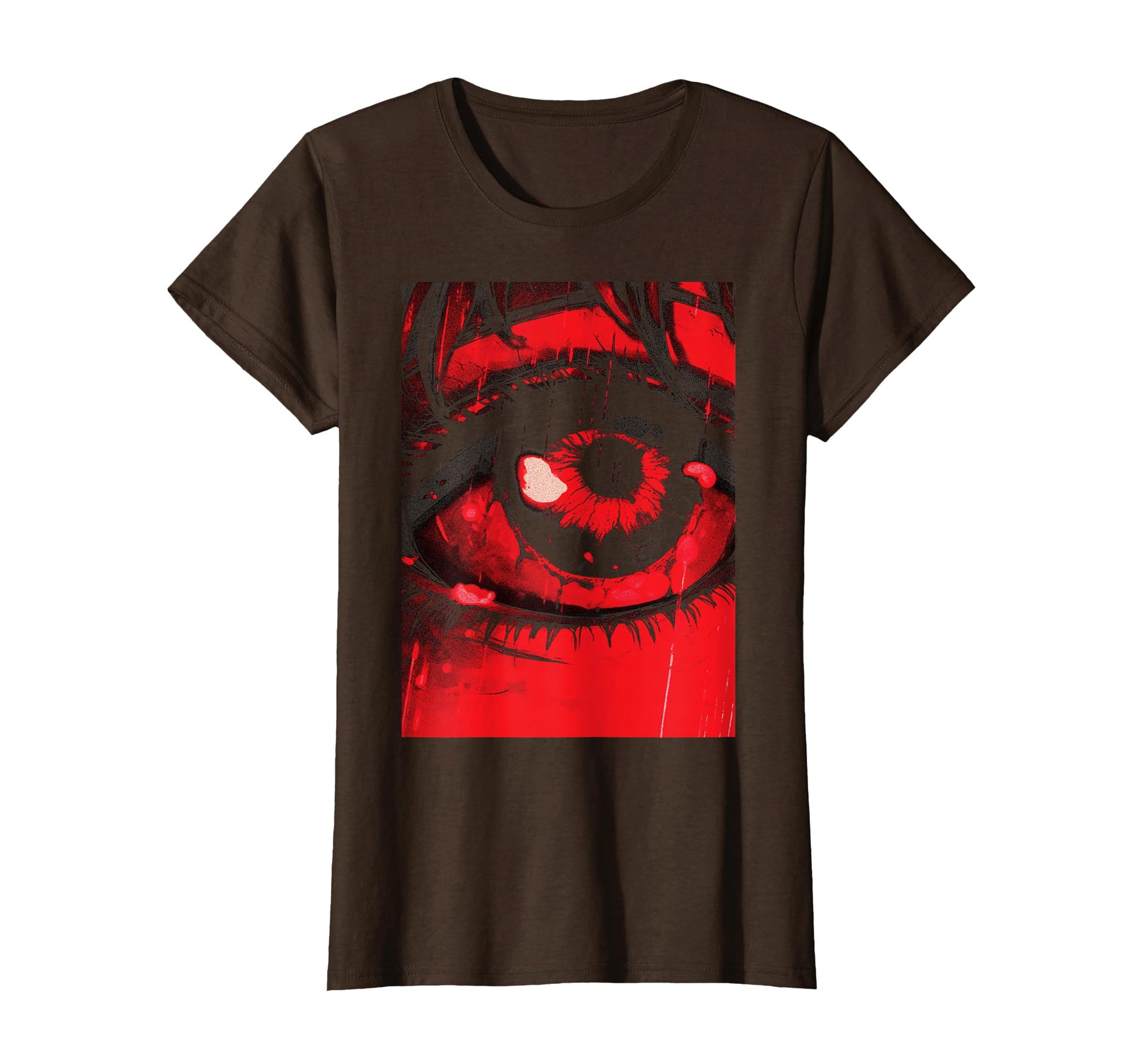 Dark Grunge Eyeball Horror Goth Occult T-Shirt - Unique Graphic for Adults - T-Shirt, Sweatshirt, Hoodie