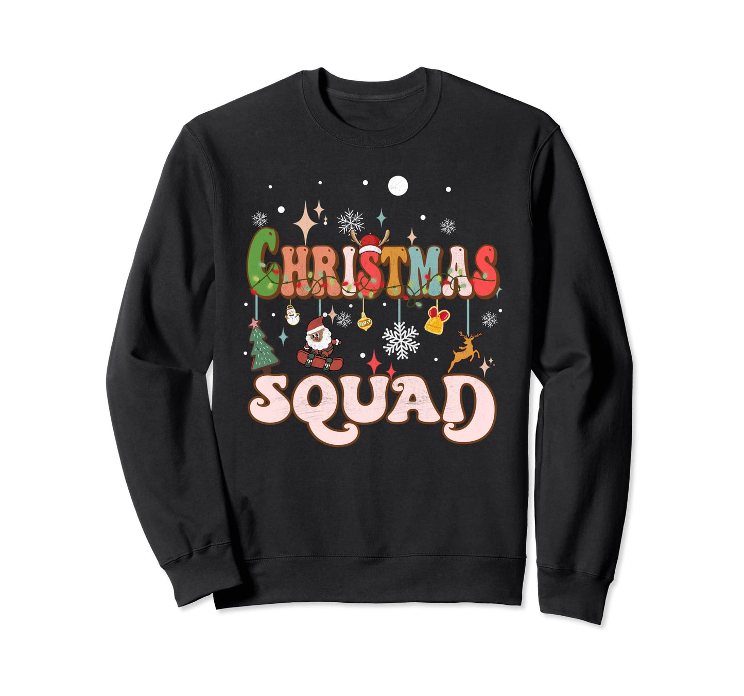 Groovy Squad Family Group Matching Sweatshirt - Custom Art Print Unisex - T-Shirt, Sweatshirt, Hoodie