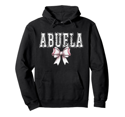 Coquette Baseball Abuela Spirit Hoodie - Streetwear Style for Adults - T-Shirt, Sweatshirt, Hoodie
