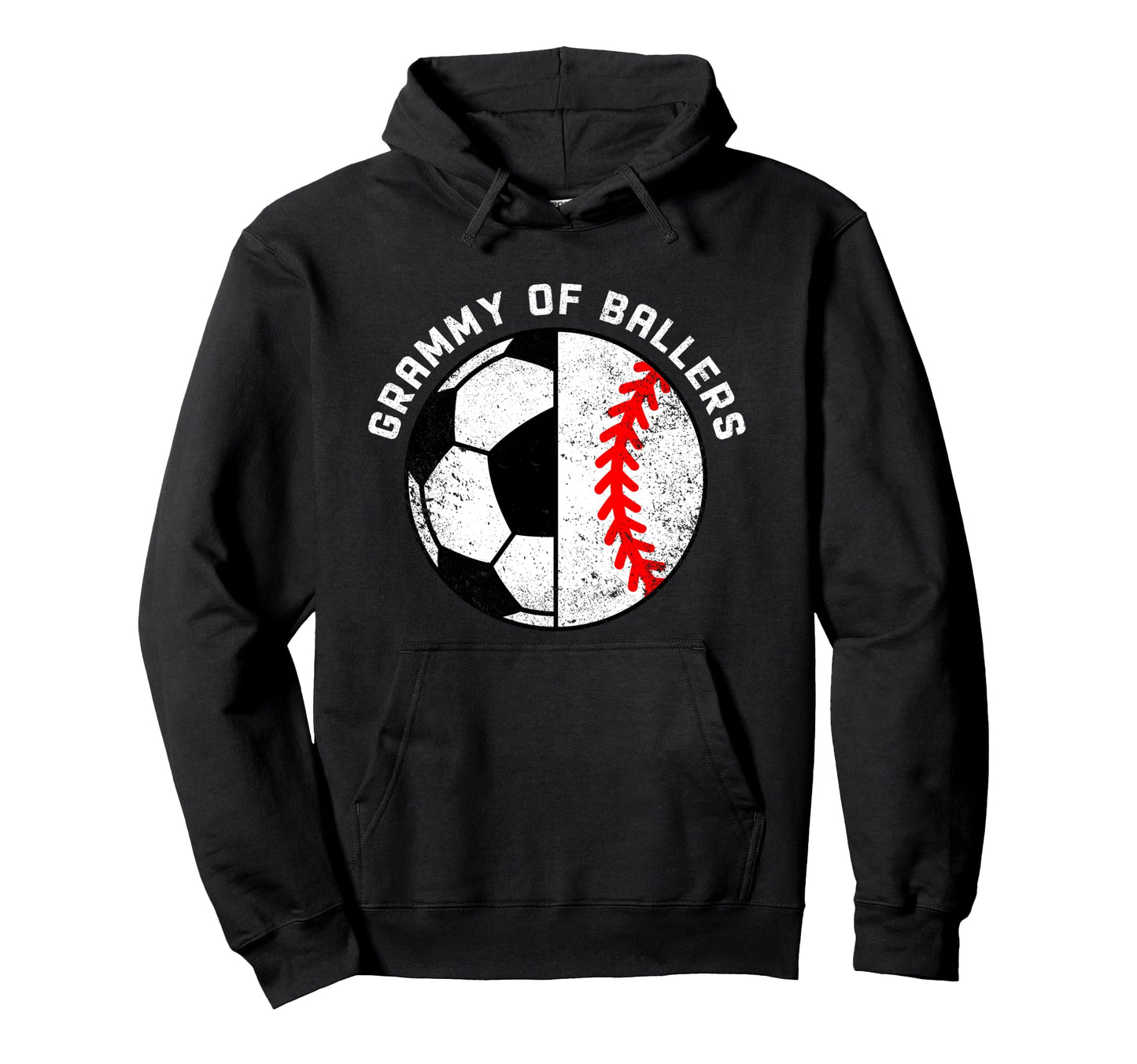 Grammy Ballers Funny Soccer Baseball Hoodie - Streetwear Style Unisex - T-Shirt, Sweatshirt, Hoodie