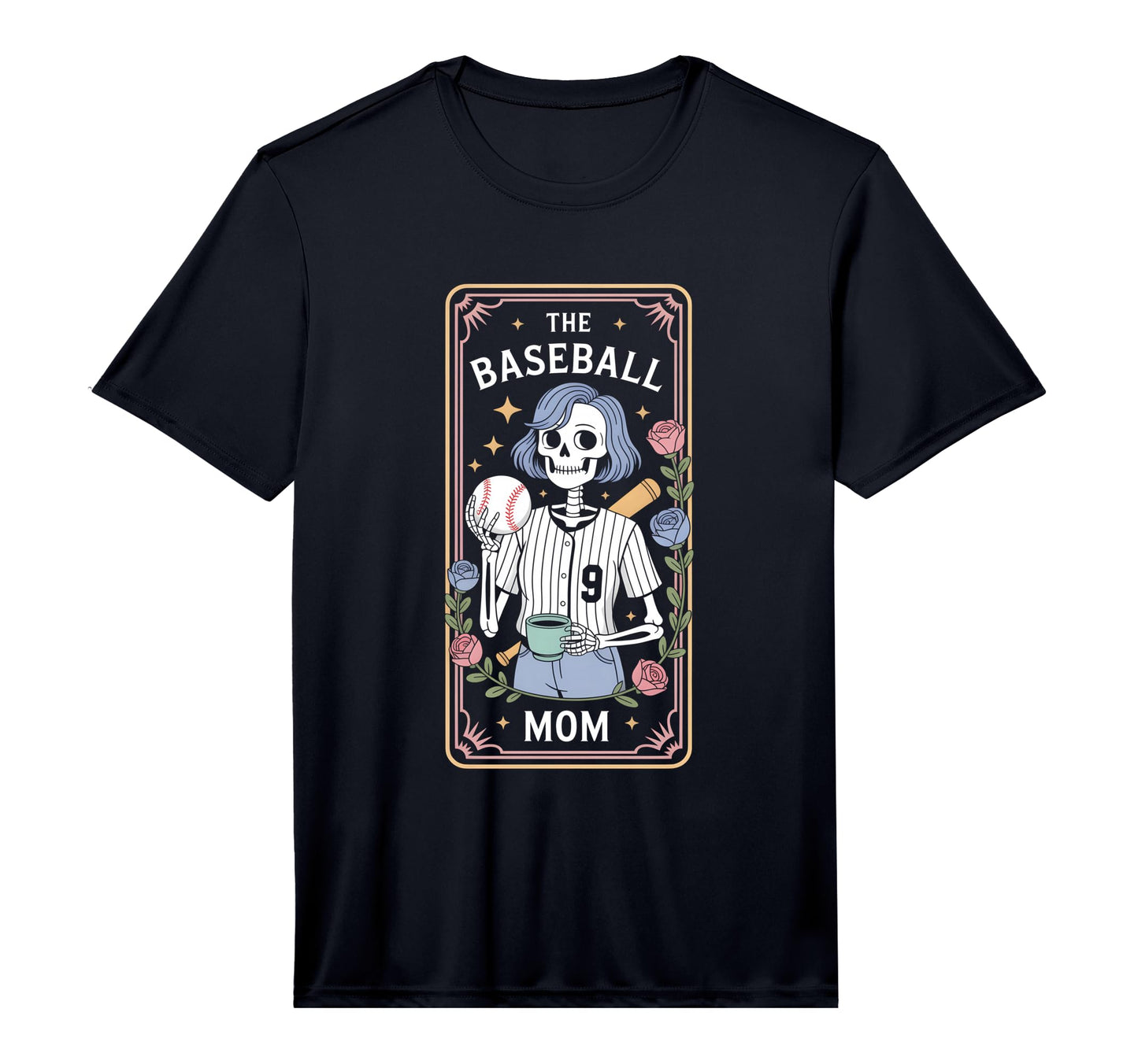 Mens Baseball Mom Performance T-Shirt - Streetwear Style Unisex - T-Shirt, Sweatshirt, Hoodie