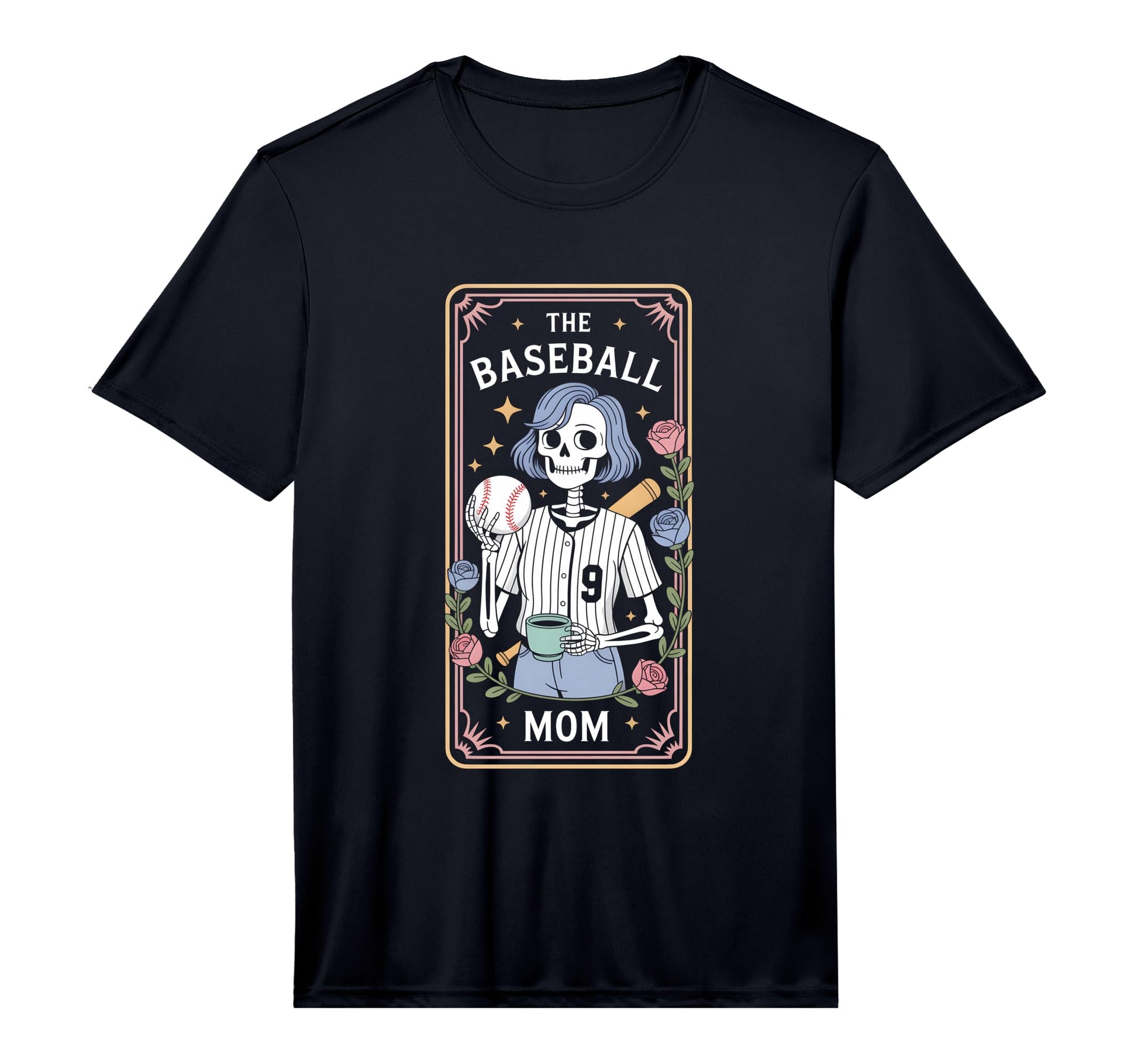 Mens Baseball Mom Performance T-Shirt - Streetwear Style Unisex - T-Shirt, Sweatshirt, Hoodie