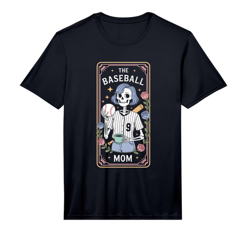 Mens Baseball Mom Performance T-Shirt - Streetwear Style Unisex - T-Shirt, Sweatshirt, Hoodie