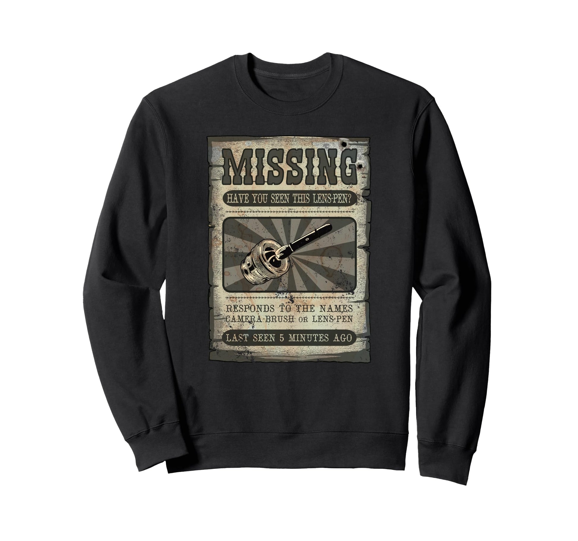 Photography Camera Wildlife Sweatshirt - Aesthetic Graphic for Adults - T-Shirt, Sweatshirt, Hoodie
