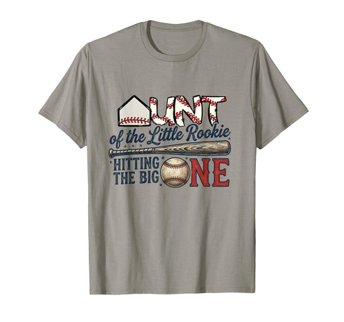 Auntie Aunt Lil Rookie 1St Birthday T-Shirt - Aesthetic Graphic for Adults - T-Shirt, Sweatshirt, Hoodie