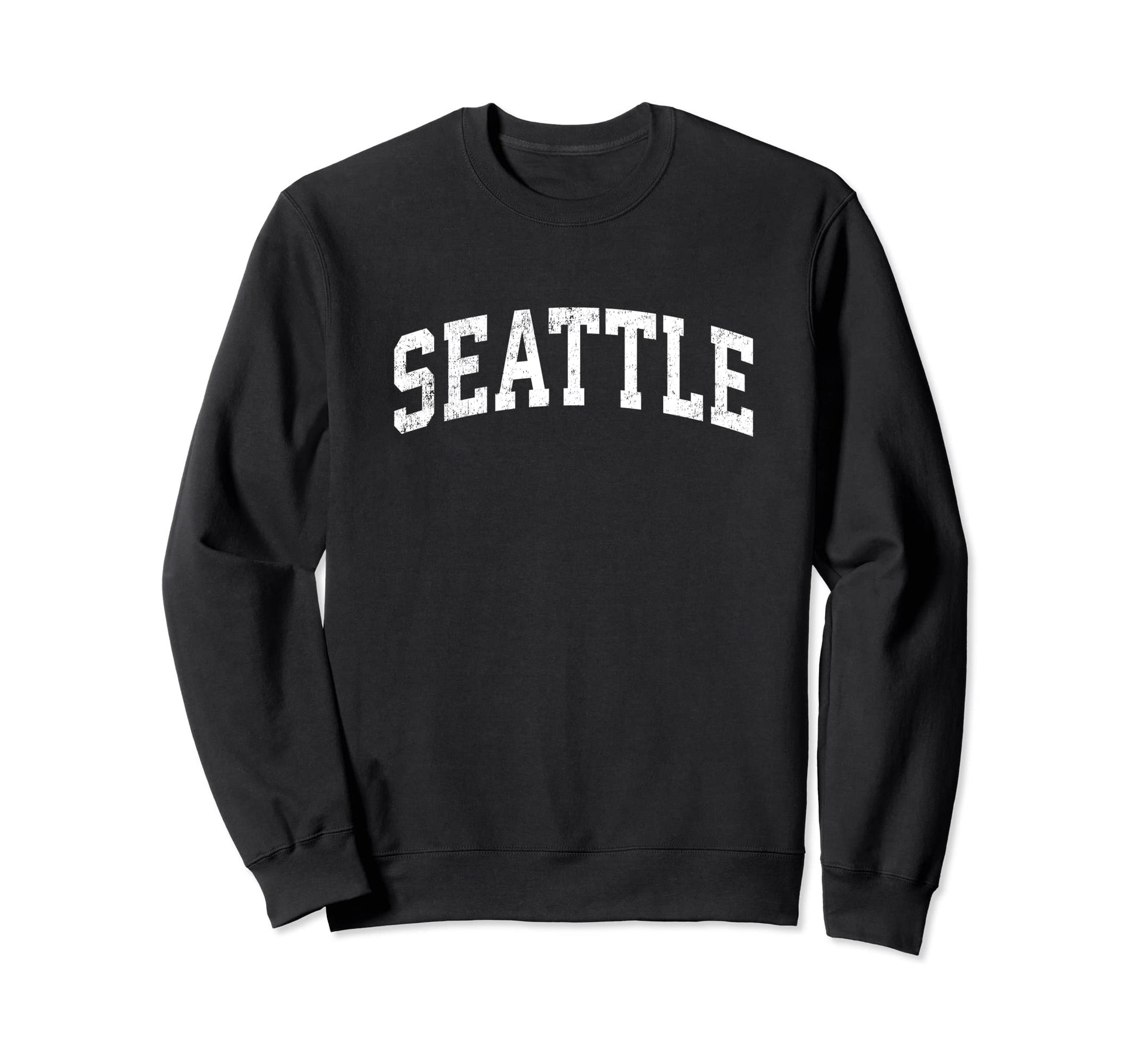 Seattle Washington Wa Varsity Sweatshirt - Unique Graphic for Adults - T-Shirt, Sweatshirt, Hoodie