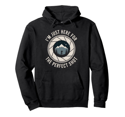 Photography Camera Photographer Lens Hoodie - Graphic Print Men Women - T-Shirt, Sweatshirt, Hoodie