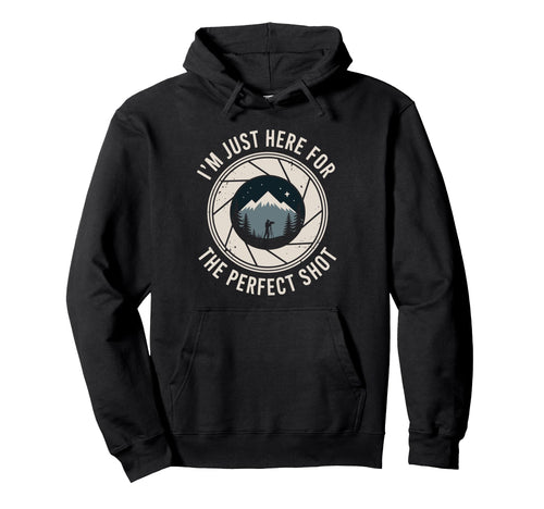 Photography Camera Photographer Lens Hoodie - Graphic Print Men Women - T-Shirt, Sweatshirt, Hoodie