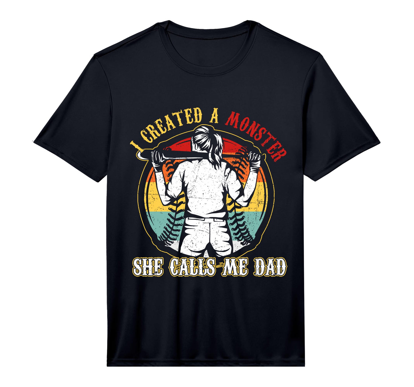 Mens I Created Monster She Call T-Shirt - Casual Everyday Wear for Adults - T-Shirt, Sweatshirt, Hoodie