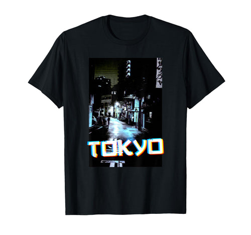 Tokyo Japanese Aesthetic Vaporwave T-Shirt - Graphic Print for Adults - T-Shirt, Sweatshirt, Hoodie