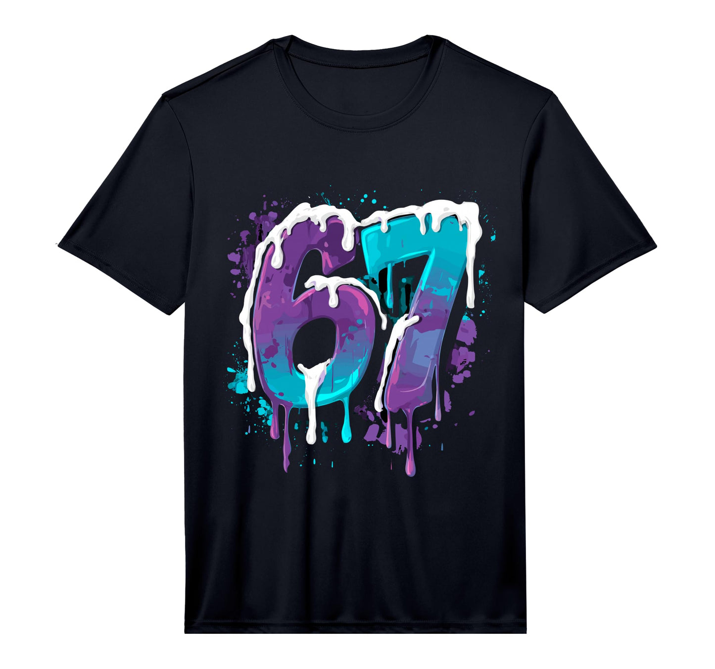 Baseball 67 Number Performance T-Shirt - Fun Novelty Design Men Women - T-Shirt, Sweatshirt, Hoodie