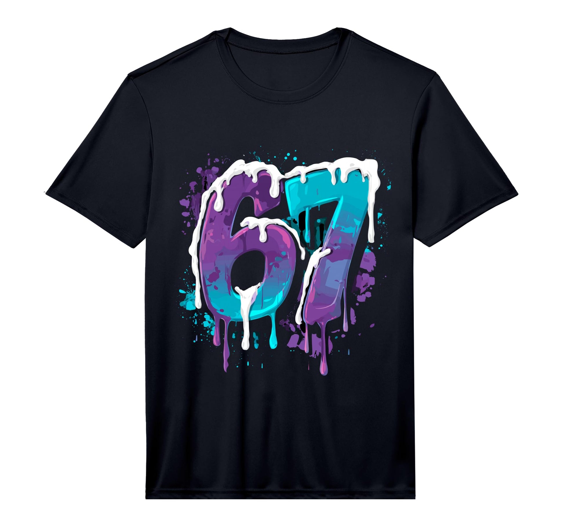 Baseball 67 Number Performance T-Shirt - Fun Novelty Design Men Women - T-Shirt, Sweatshirt, Hoodie