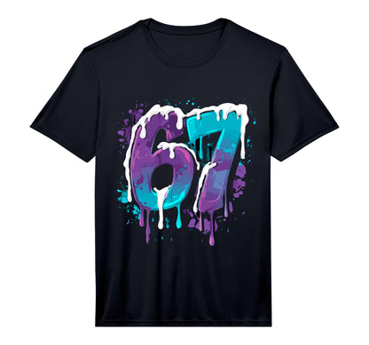Baseball 67 Number Performance T-Shirt - Fun Novelty Design Men Women - T-Shirt, Sweatshirt, Hoodie
