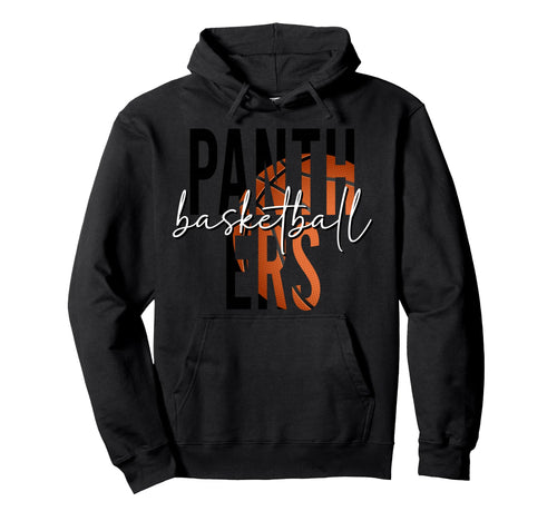 Panthers Basketball Mascot Sports Hoodie - Casual Everyday Wear for Adults - T-Shirt, Sweatshirt, Hoodie