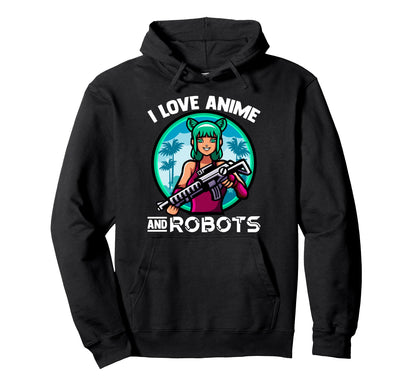 Kawaii Otaku I Love Anime And Hoodie - Aesthetic Graphic Men Women - T-Shirt, Sweatshirt, Hoodie