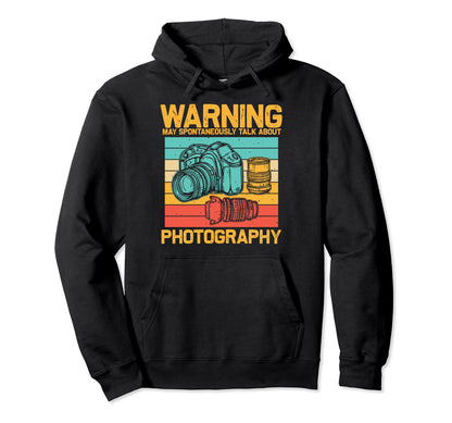 Photographer Photography Lover Hoodie - Aesthetic Graphic for Adults - T-Shirt, Sweatshirt, Hoodie