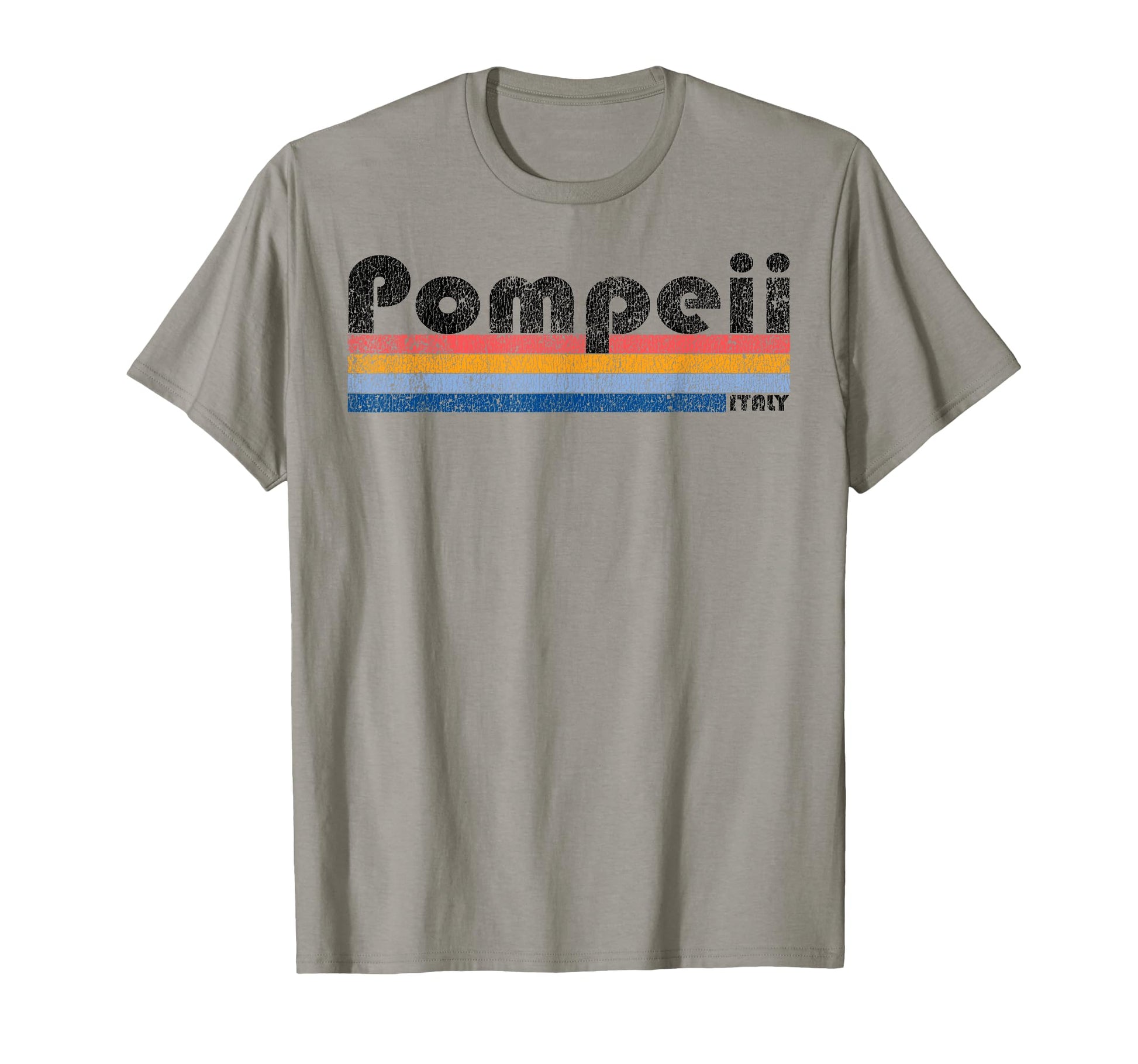 1980S Pompeii Italy T-Shirt - Unique Graphic for Adults - T-Shirt, Sweatshirt, Hoodie